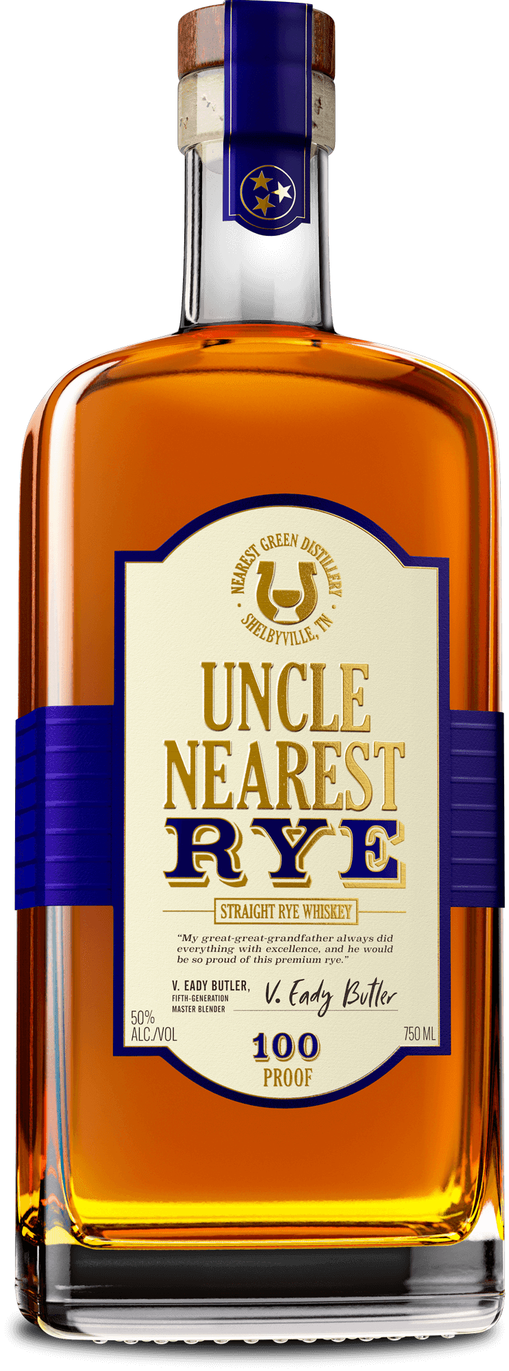 Uncle Nearest Straight Rye Whiskey