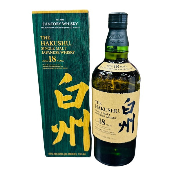 The Hakushu Single Malt Whiskey 18 Yr 86 750ml