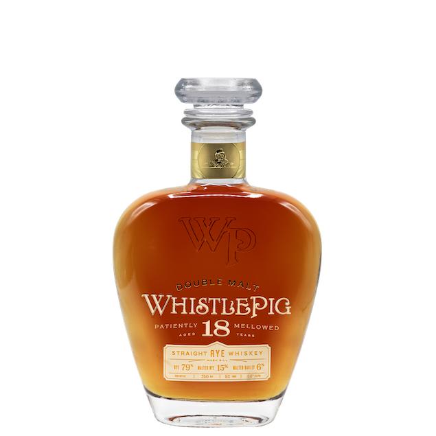 WhistlePig Double Malt 18 Year Old Rye Whiskey 3rd Edition 750ml