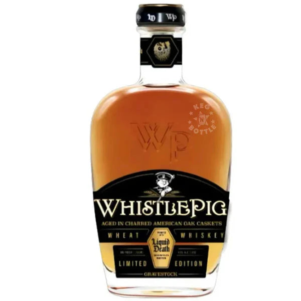 WhistlePig x Liquid Death GraveStock Wheat Whiskey Limited Edition