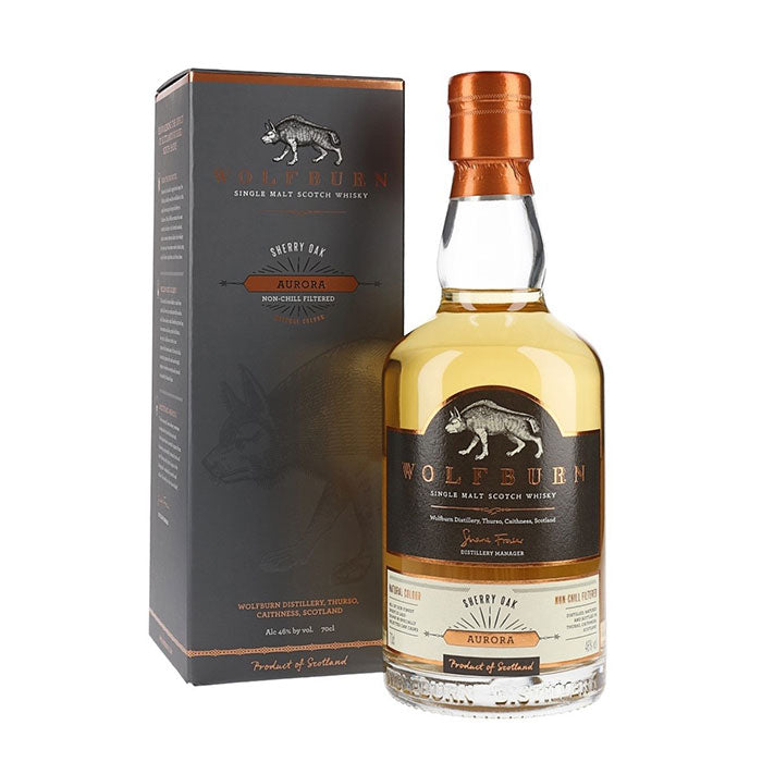 Wolfburn Aurora Sherry Oak Single Malt Scotch Whiskey