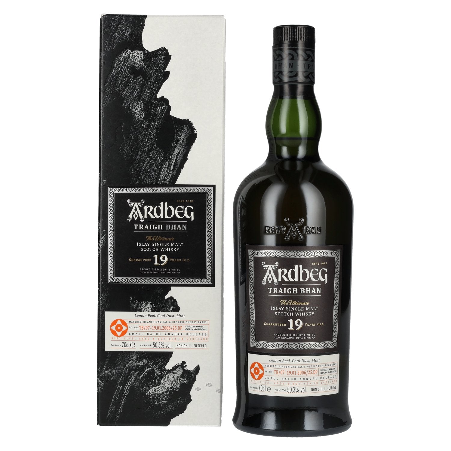 Ardbeg TRAIGH BHAN 19 Years Old Batch No. 7 50,3% Vol. 0,7l in Giftbox