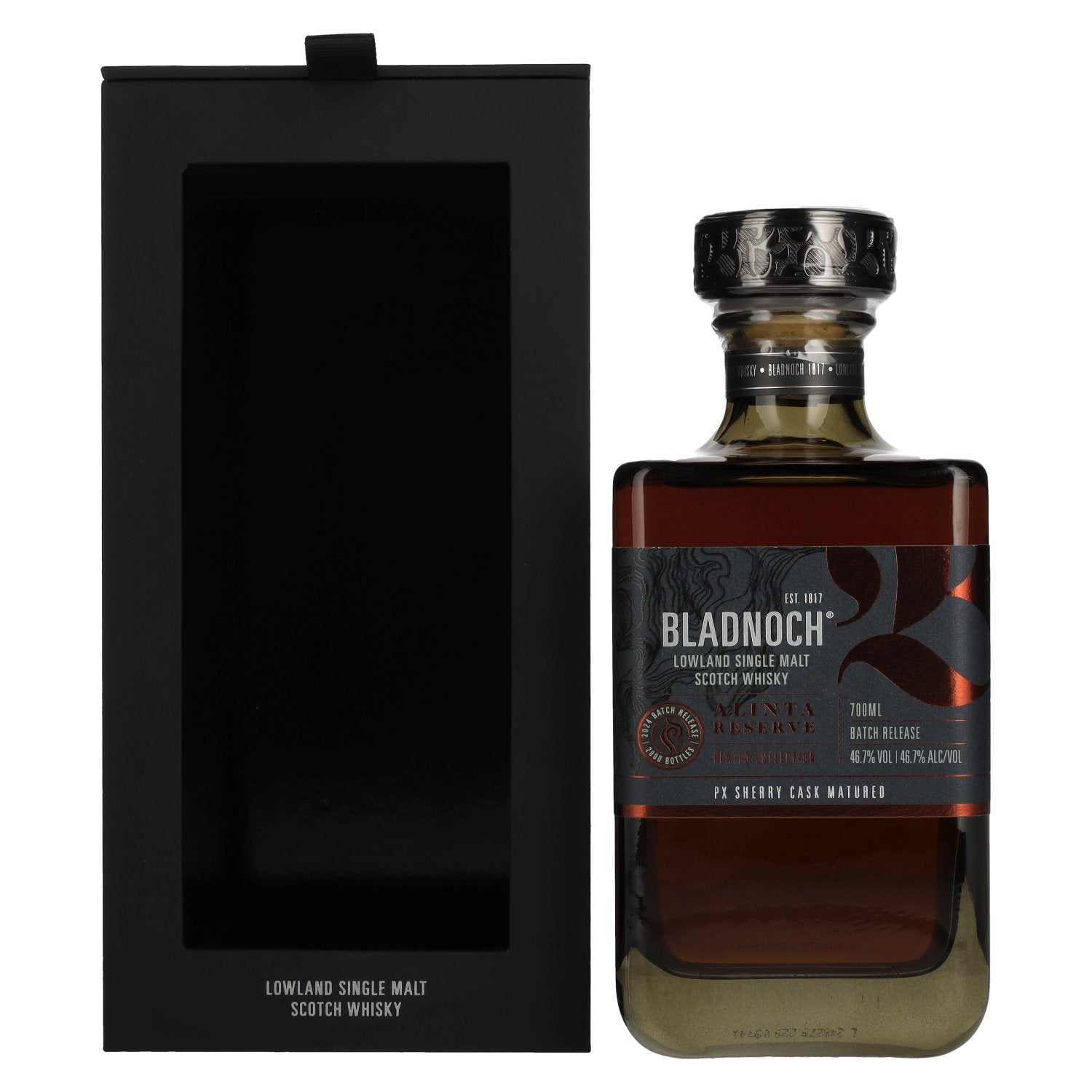 Bladnoch ALINTA RESERVE Lowland Single Malt Scotch Whisky 2024 46,7% Vol. 0,7l in Giftbox
