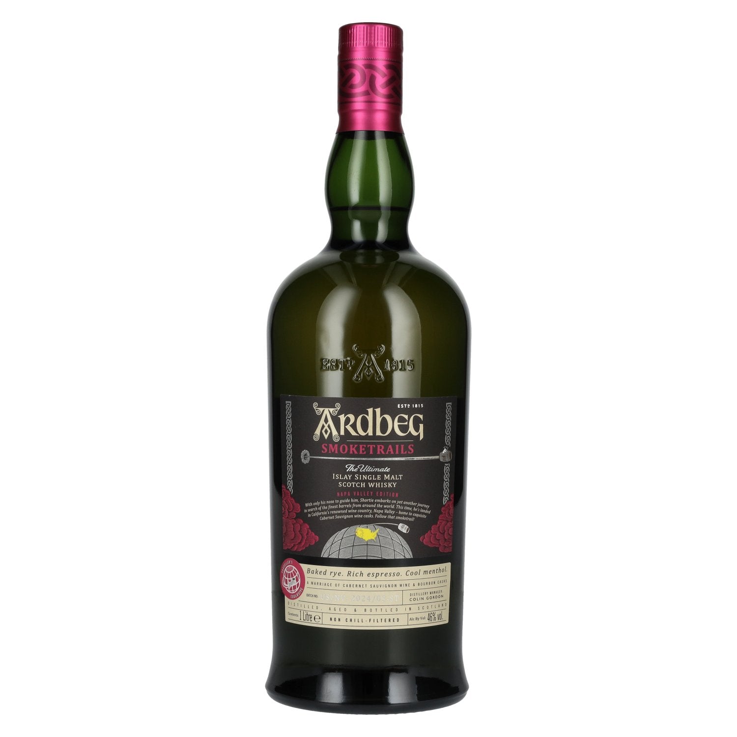 Ardbeg SMOKETRAILS NAPA VALLEY Edition Islay Single Malt 46% Vol. 1l