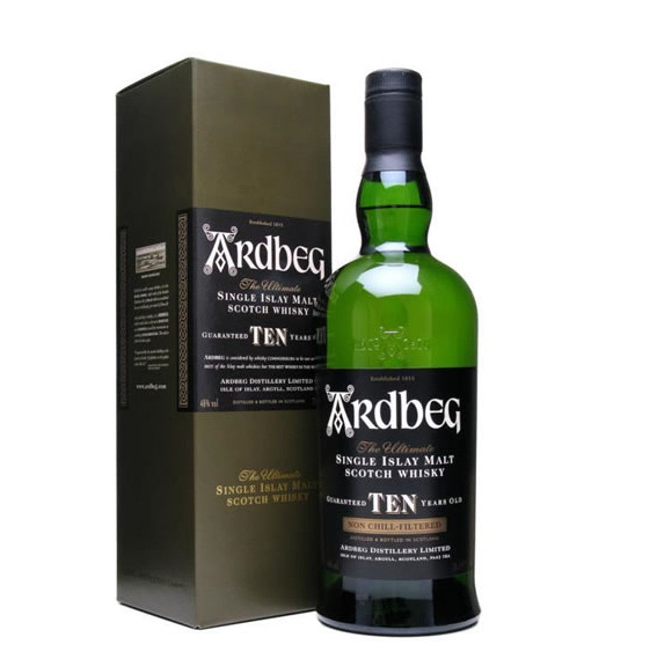 Ardbeg 10 Years Old Single Malt Scotch - 750ml
