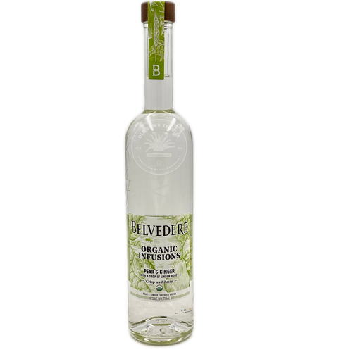 Belvedere Organic Infusions Pear & Ginger Flavored Vodka 80 750ml
