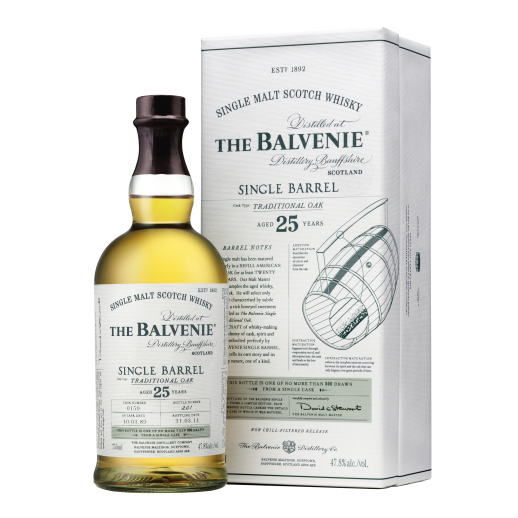 Balvenie Scotch 25YR Single Malt 750ML