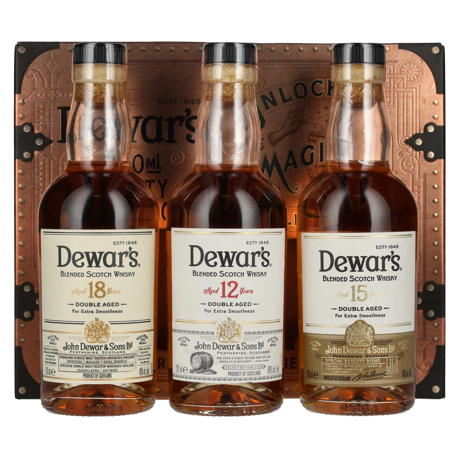 Dewar's Variety Collection 40% Vol. 3x0,2l in Giftbox