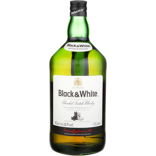 Black & White Blended Scotch 80 1.75 L