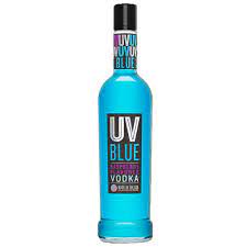 Uv Blue Raspberry Flavored Vodka 60 750ml