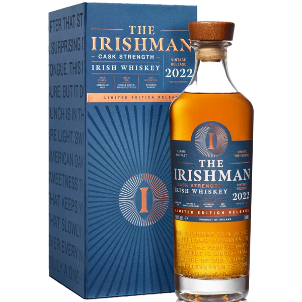 The Irishman Whiskey Cask Strength Vintage 2022 Limited Edition