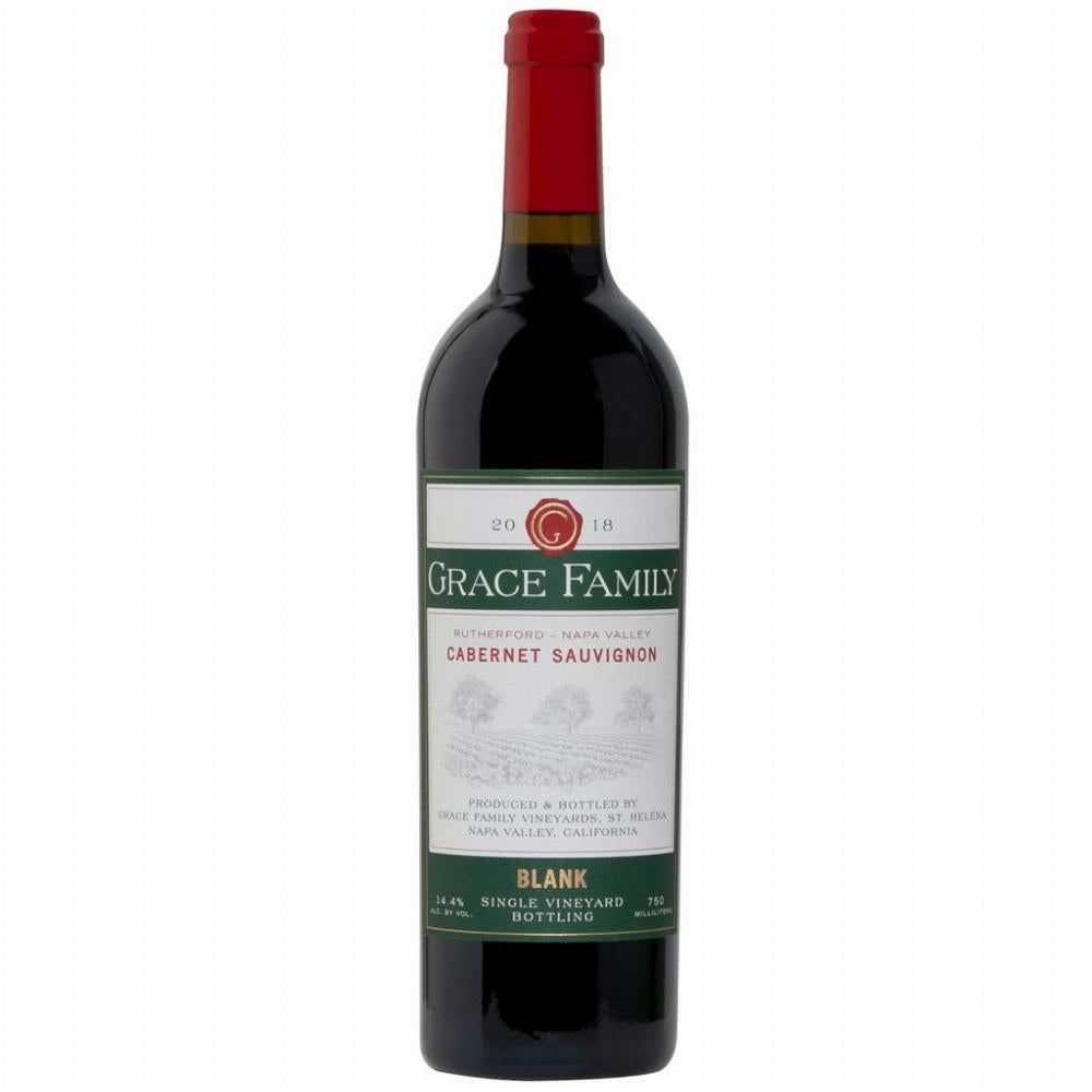 Grace Family Estate Cabernet Sauvignon "Blank Vineyard" 2018 750ml