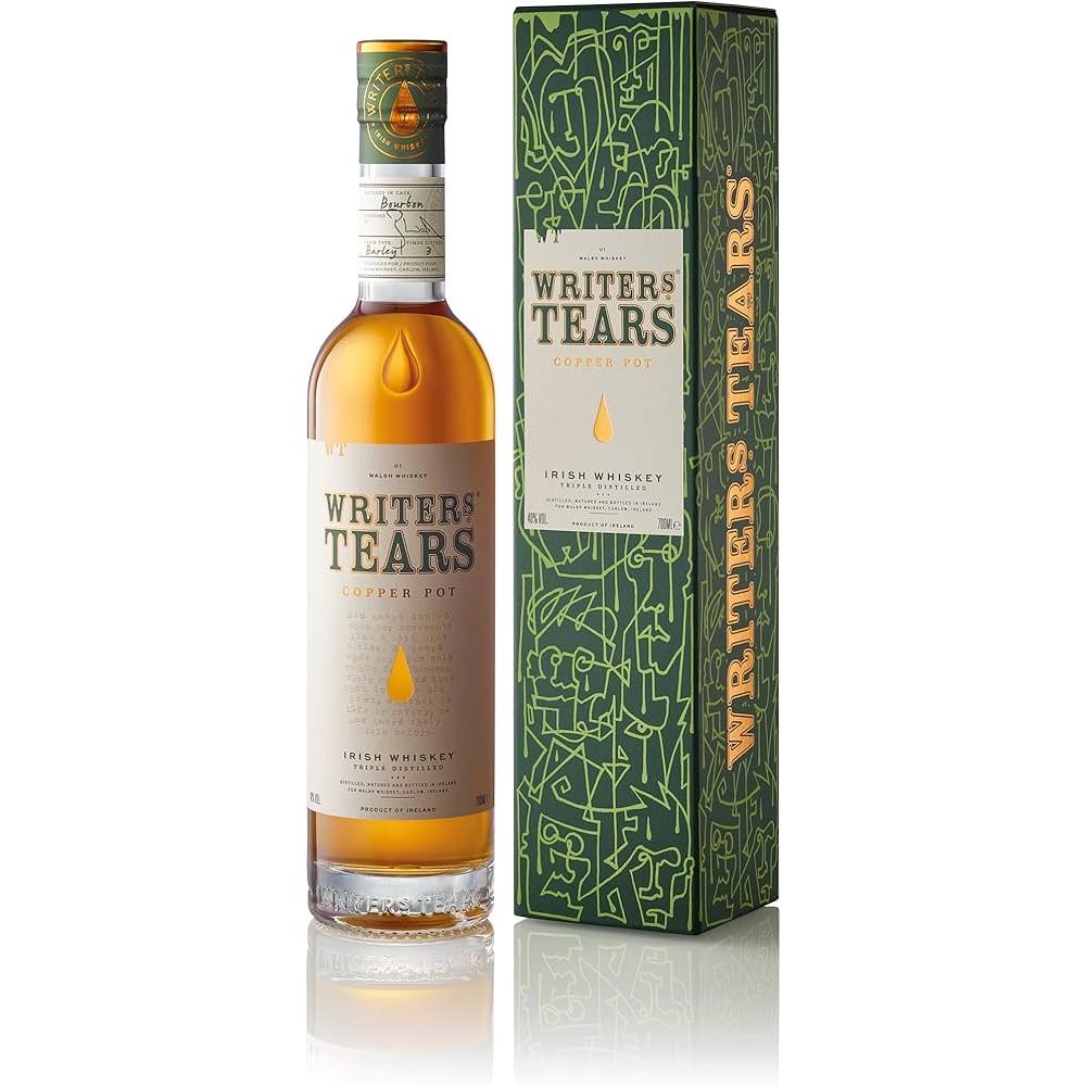 Writers Tears Copper Pot Irish Whiskey Tripled Distilled 750ml