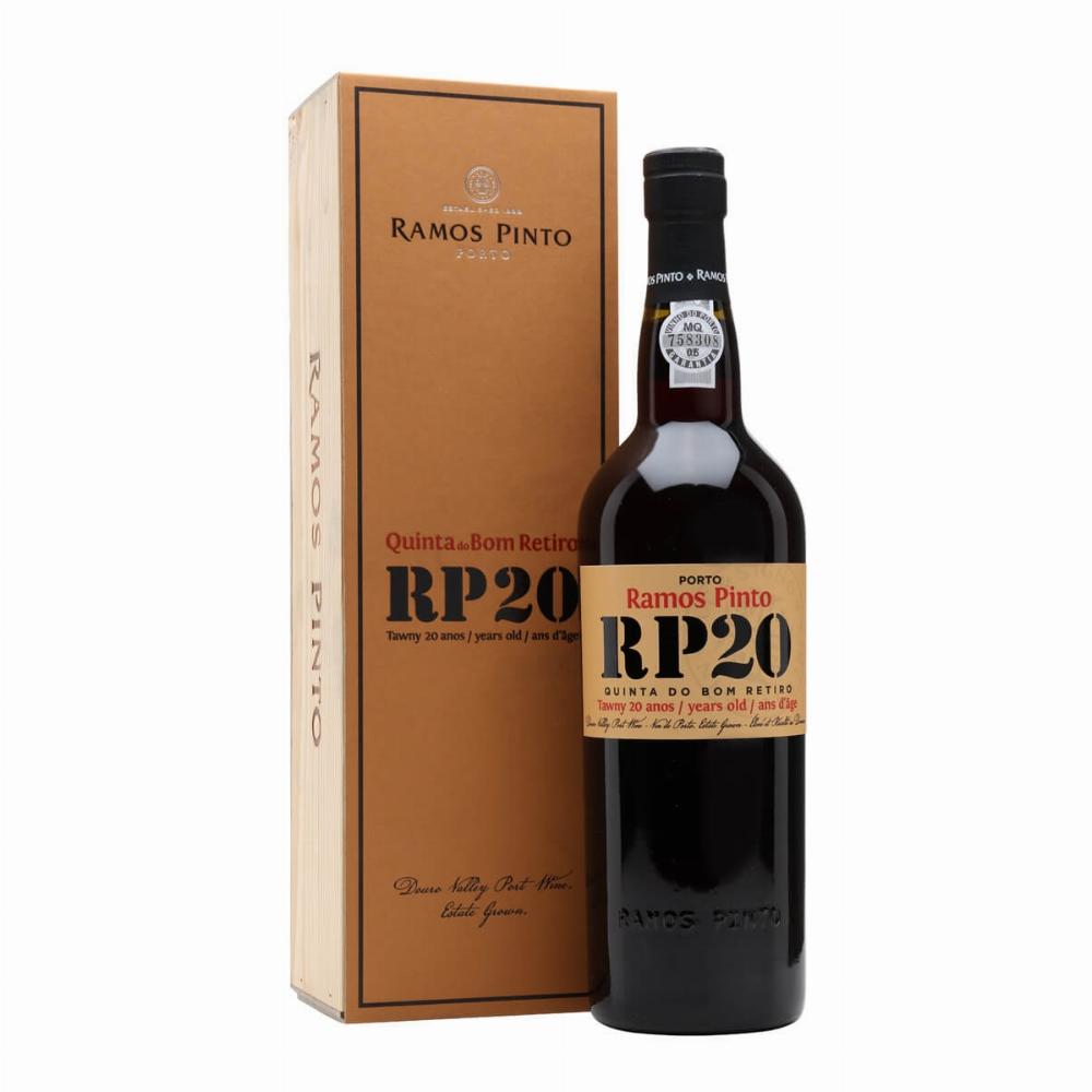 Ramos Pinto 20 Year Tawny Port Quinta do Bom Retiro 750ml 94D, 93WS, 93RP
