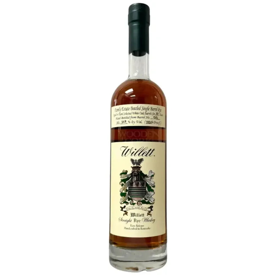 Willett Family Estate 10 Year Single Barrel Rye #1515 "Decade Neat"