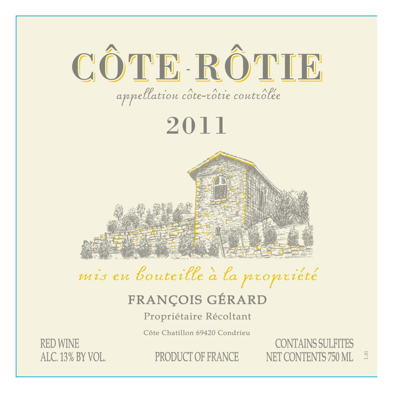 Xavier Gerard Cote-Rotie 2022 1.5L