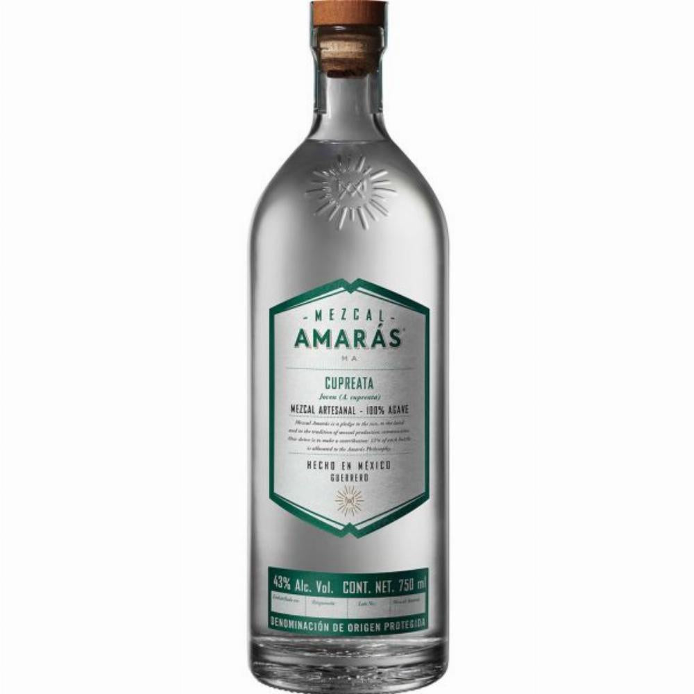 Amaras Mezcal Artesanal Cupreata Joven 100% de Agave 86 Proof 750ml